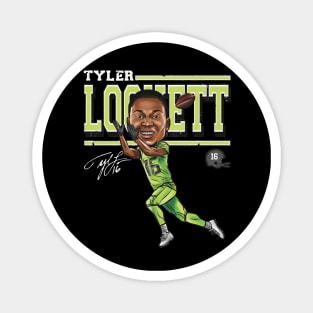 Tyler Lockett Seattle Cartoon Magnet